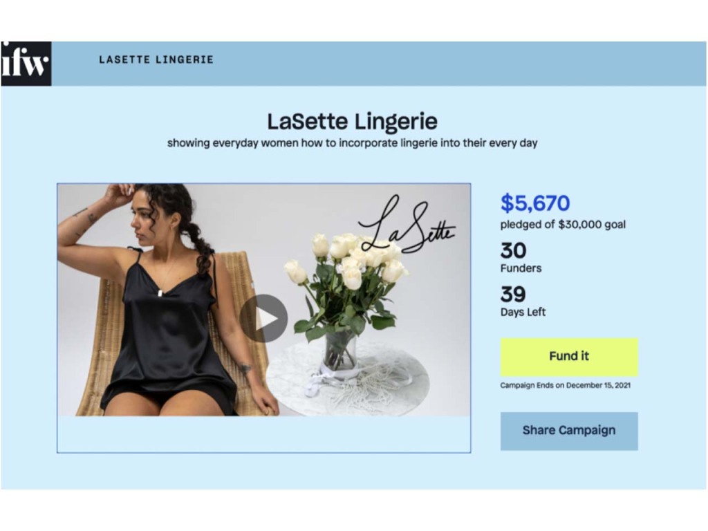 LaSette のサイト