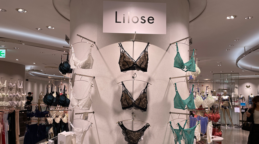 Liloseのブランド名はLilyとRoseを組み合わせた造語